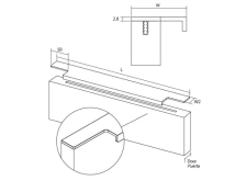  �chytka na hranu Viefe LINEAR - sch�ma