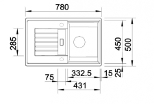 Blanco ZIA 45 S sch�ma