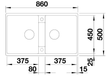 Drez Blanco ZIA 9 - sch�ma