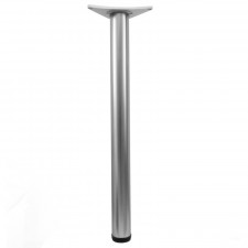 Stolov� noha f� 60 mm 820 mm matn� chr�m