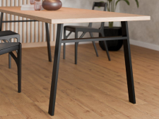 Nohy na st�l pre jed�lensk� st�l STOL-DN-972-80x20 / �ierna / 1275