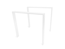Nohy na st�l pre jed�lensk� st�l STOL-DN-973-80x20 / biela / 1278