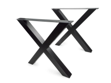 Nohy na st�l pre jed�lensk� st�l STOL-DN-974-80x80 / �ierna / 1281