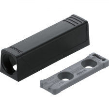 Blum TIP-ON adapt�r priamy kr�tky �ierny 956.1201