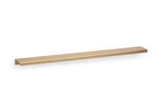 �chytka na skrine do hrany WAY / br�sen� mosadz /  1100 mm / 05181056L29
