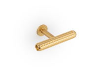 �chytka knobka Viefe RILLE mini / br�sen� zlato / 55x34 mm