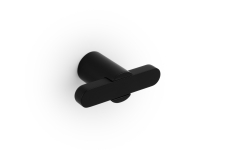 �chytka knobka Viefe FUSION / �ierna matn� / 58 mm