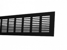 Ventila�n� mrie�ka 80 x 250 mm �ierna