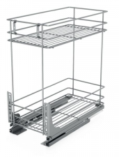 V�suvn� k�� 600 CARGO Linia PRO / 2 poli�ky, strieborn�
