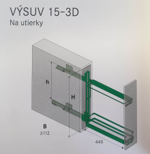 V�suvn� k�� na utierky - sch�ma