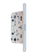 Z�mok zadlab�vac�  na dvere AGB MEDIANA POLARIS 96/76 - WC, magnetick� / WC / B06102.50.06