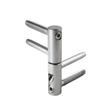 Z�ves dverov� AGB 1150/14 biely nikel 3D / E01150.14.15