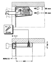 Z�vesn� kovanie CAMAR 806 - sch�ma