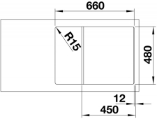 Blanco ZIA 45 S Compact sch�ma