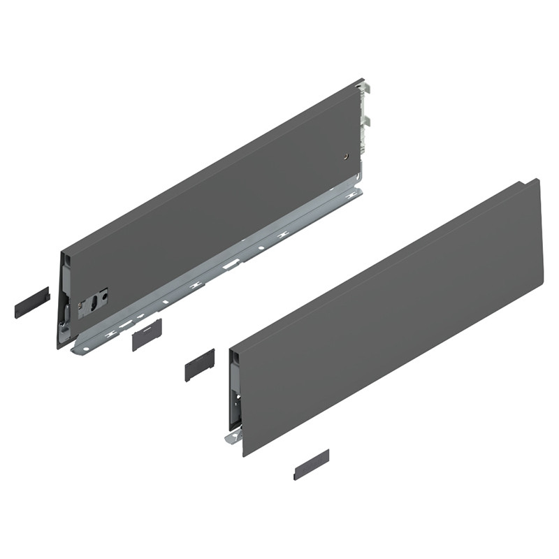 MERIVOBOX bočnice M s krytkami 450mm antracit