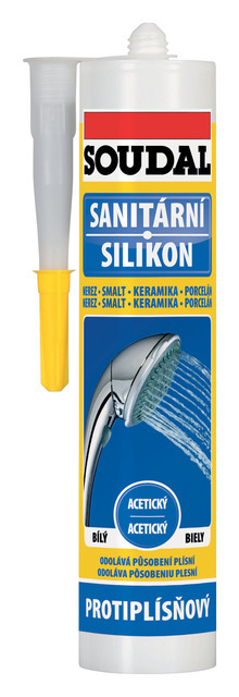 Sanitárny silikón 280ml - biely