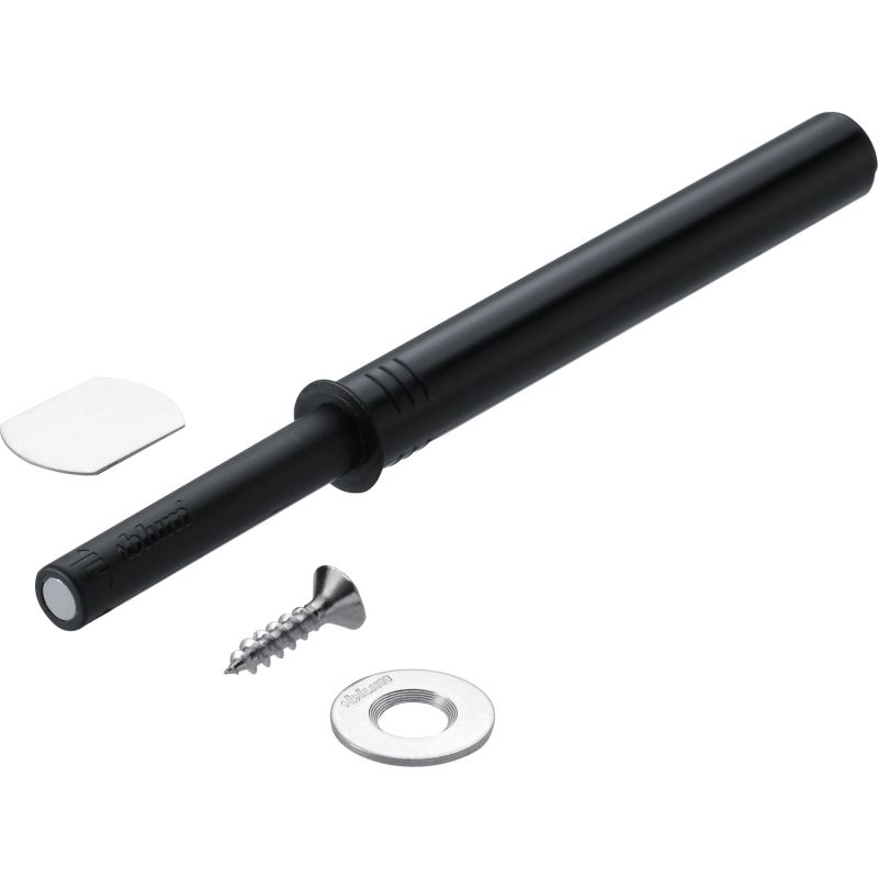 Blum TIP-ON push dlhý+protiplech čierny 956A1004