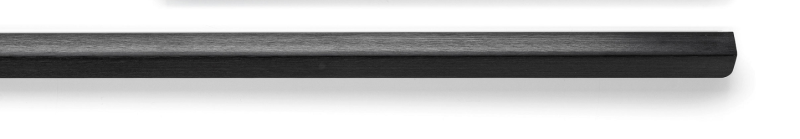 Viefe dlhá úchytka FLAPP / čierna / 1100 mm