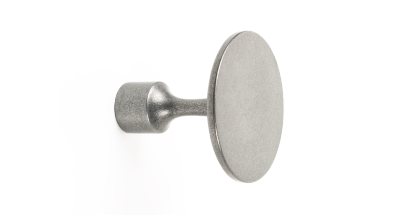 Nábytkový vešiak Viefe FLOID / staré striebro / priemer 60 mm
