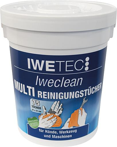 IWETEC multifunkčné čistiace utierky 75ks