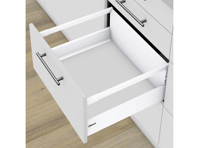 BLUM antaro 500 mm D-vysoký biely - kompletná sada