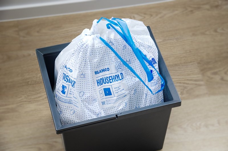 Zaťahovacie vrecia na odpad L 15ks 30l